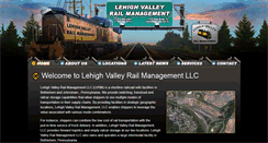 Desktop Screenshot of lehighvalleyrailmanagementllc.com